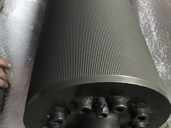 网纹滚筒特氟龙防粘耐磨处理