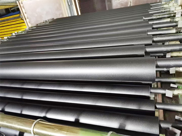 导辊PTFE特氟龙喷涂后不粘耐磨更好用 - 宏远特氟龙喷涂加工实例